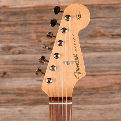Fender Noventa Stratocaster Crimson Red Transparent 2021 Electric Guitars