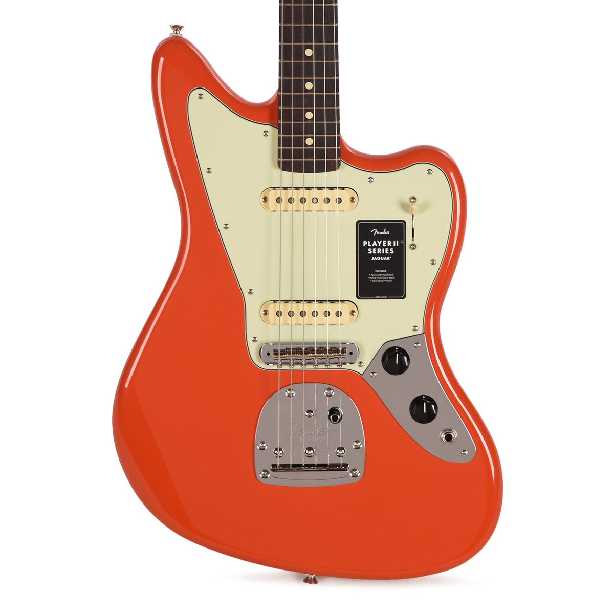 Fender Player II Jaguar Rallye Orange Electric Guitars