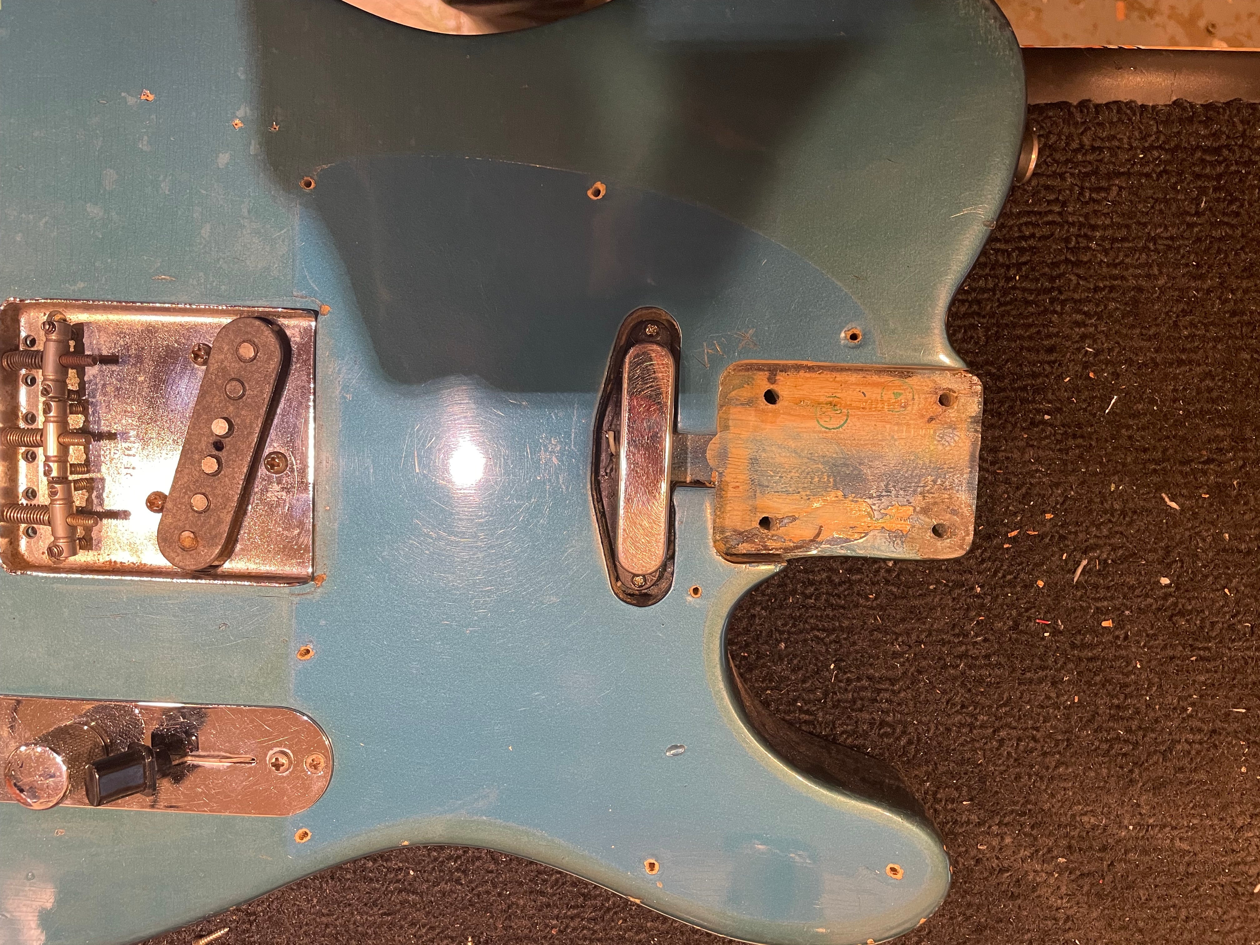 Fender Telecaster Lake Placid Blue 1969 Electric Guitars