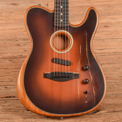 Fender American Acoustasonic Telecaster Sunburst 2020 Electric Guitars / Hollow Body