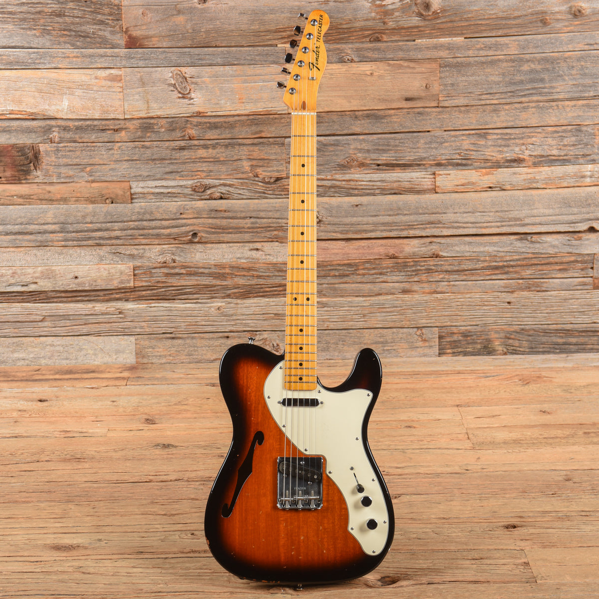 Fender American Vintage '69 Telecaster Thinline Sunburst 2011 Electric Guitars / Semi-Hollow