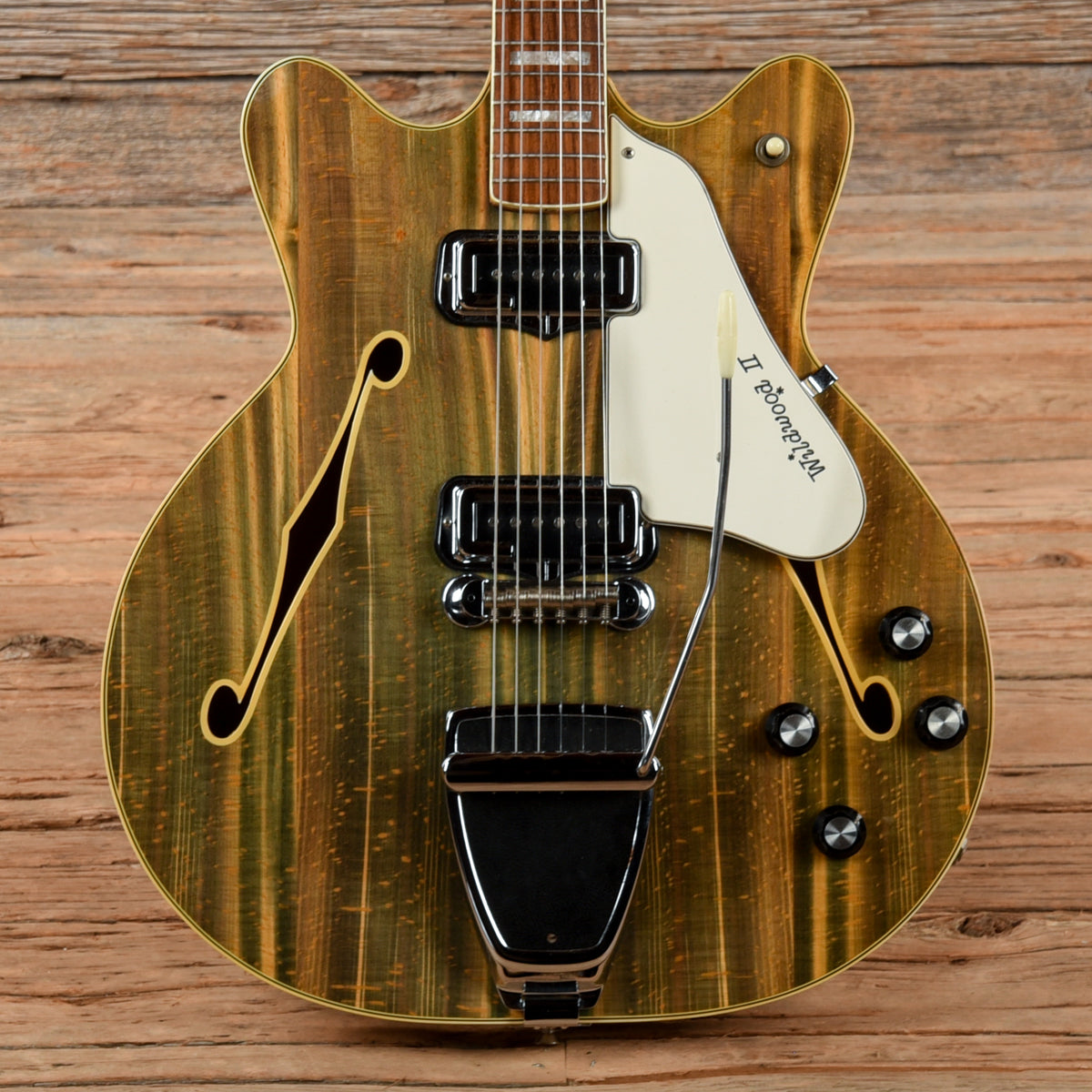 Fender Coronado II Wildwood 1969 Electric Guitars / Semi-Hollow