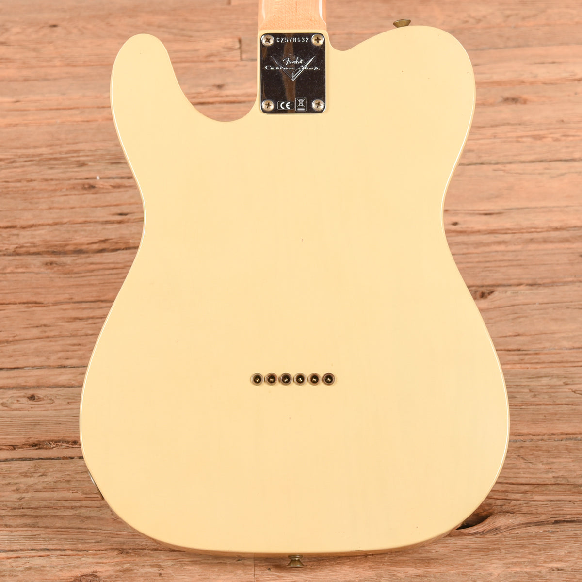 Fender Custom Shop '68 Telecaster Thinline Reissue Journeyman Relic Aged White Blonde 2024 Electric Guitars / Semi-Hollow