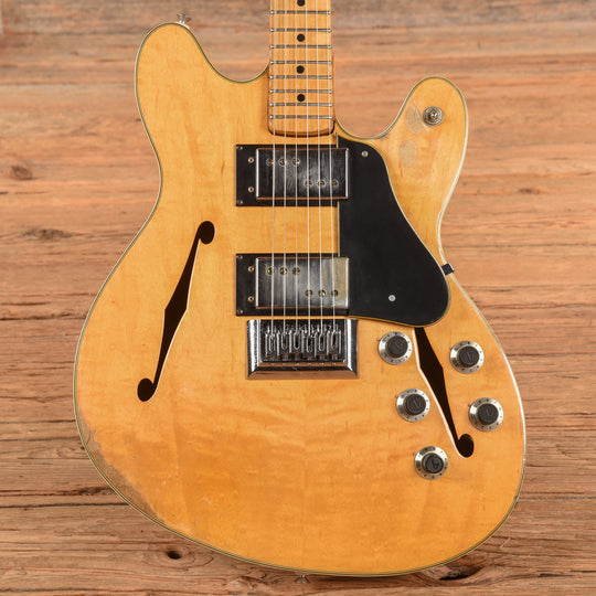 Fender Starcaster Natural 1976 Electric Guitars / Semi-Hollow