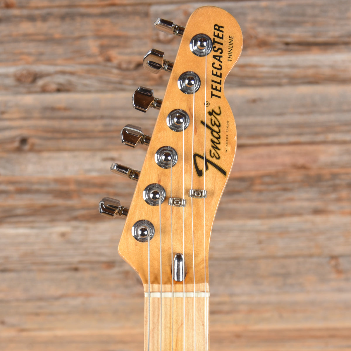 Fender Telecaster Thinline Natural 1972 Electric Guitars / Semi-Hollow