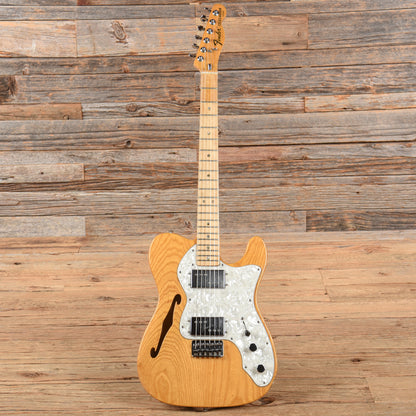 Fender Telecaster Thinline Natural 1972 Electric Guitars / Semi-Hollow