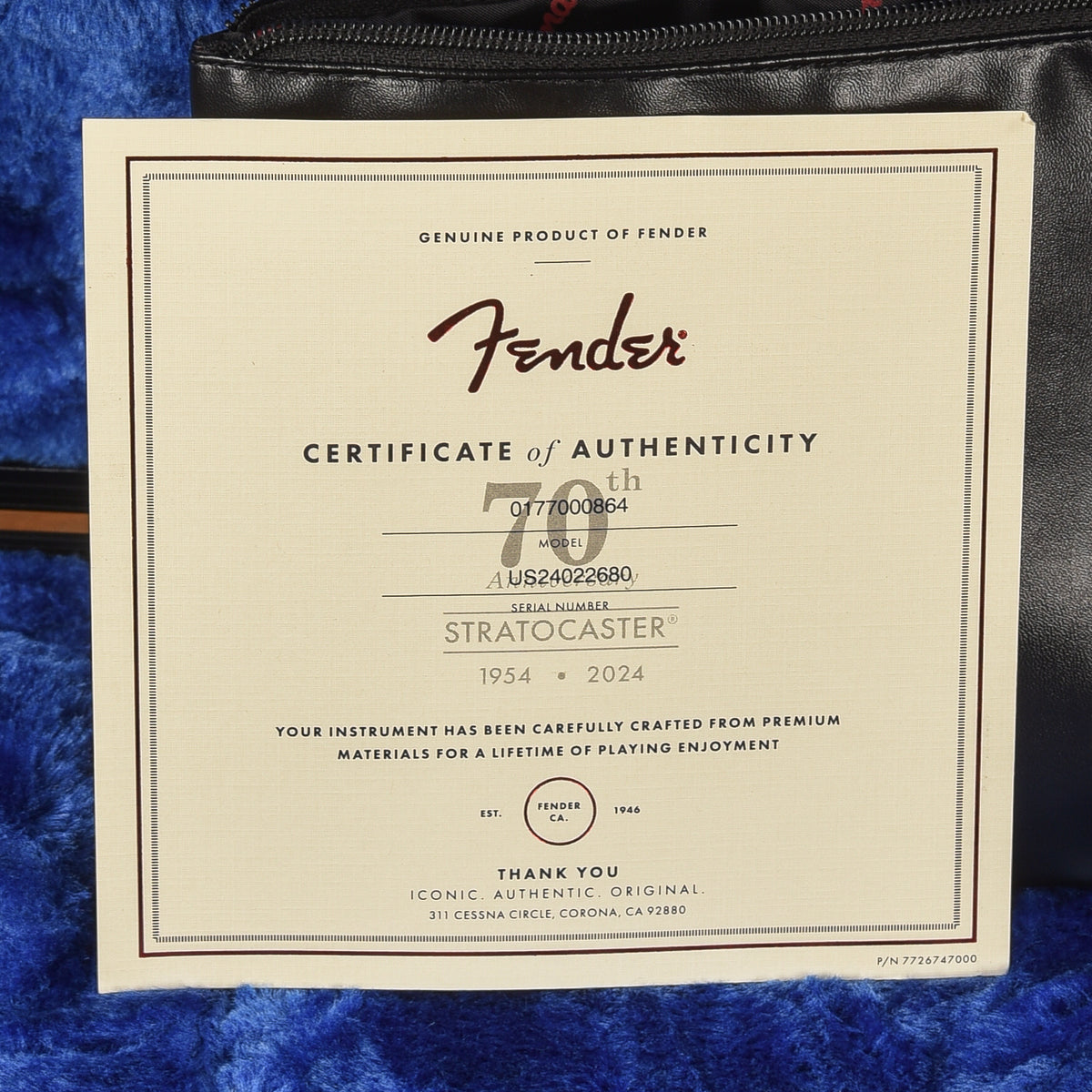 Fender 70th Anniversary American Professional II Stratocaster Comet Burst 2024 Electric Guitars / Solid Body