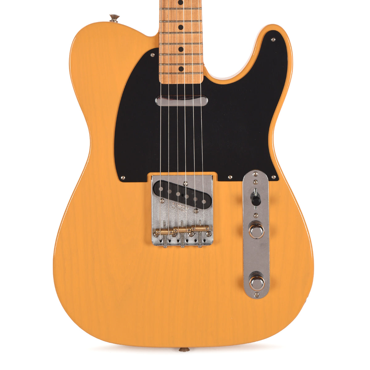 Fender 75th Anniversary Vintera Road Worn 1951 Telecaster Butterscotch Blonde Electric Guitars / Solid Body