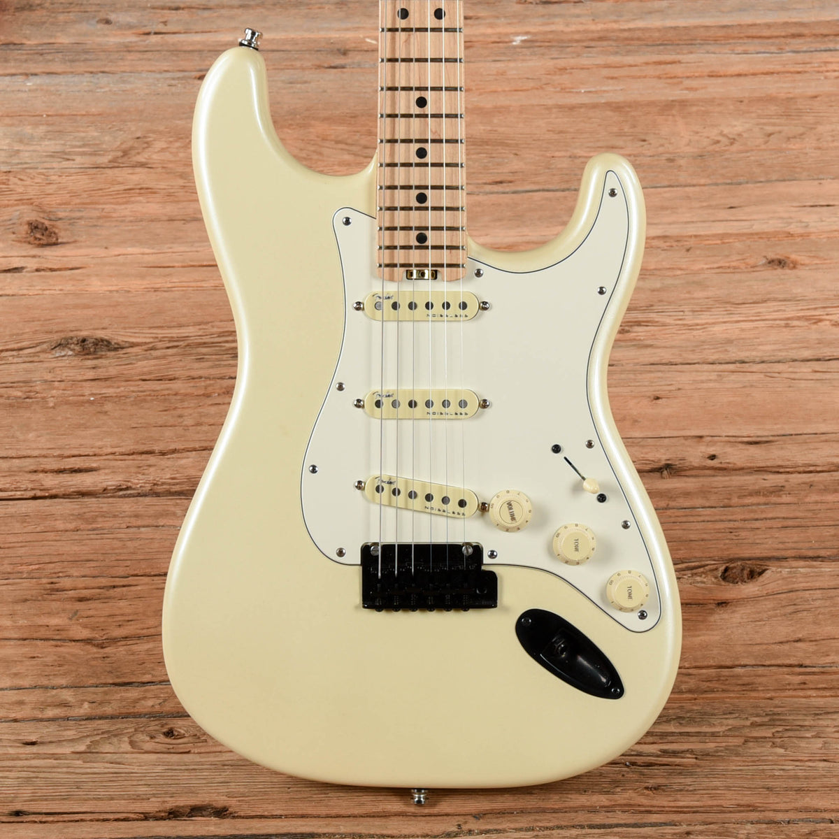Fender American Elite Stratocaster Olympic Pearl 2019 Electric Guitars / Solid Body