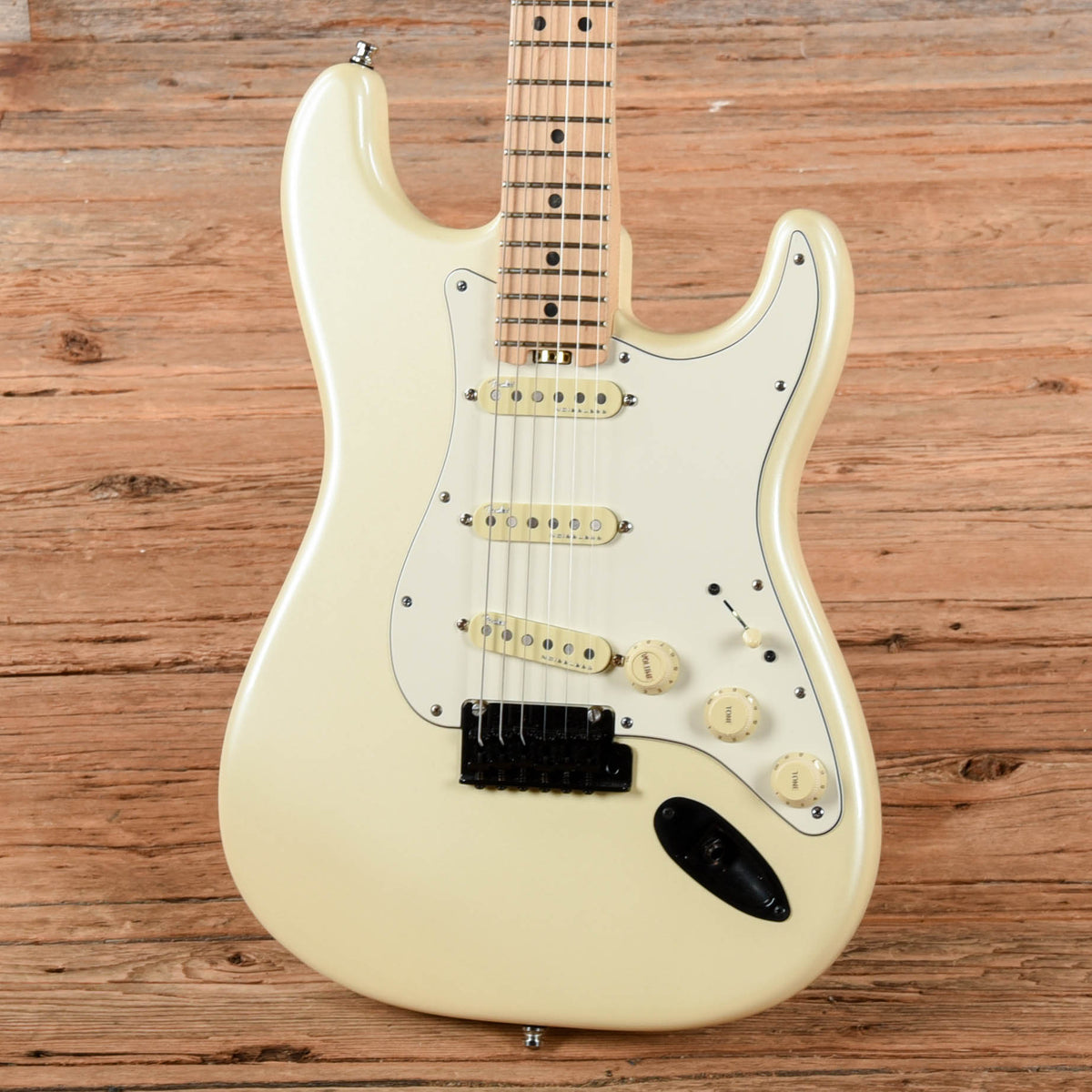 Fender American Elite Stratocaster Olympic Pearl 2019 Electric Guitars / Solid Body
