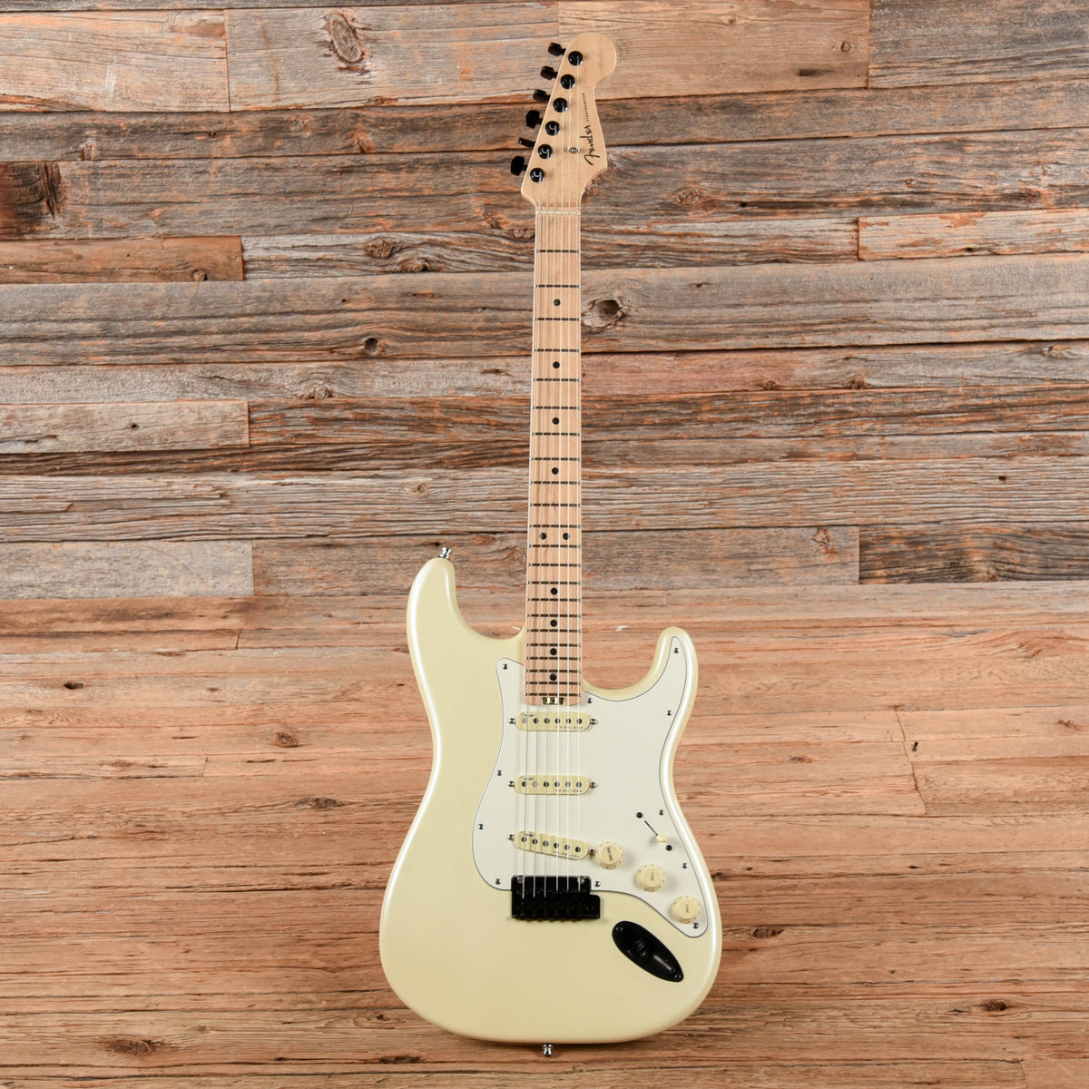 Fender American Elite Stratocaster Olympic Pearl 2019 Electric Guitars / Solid Body