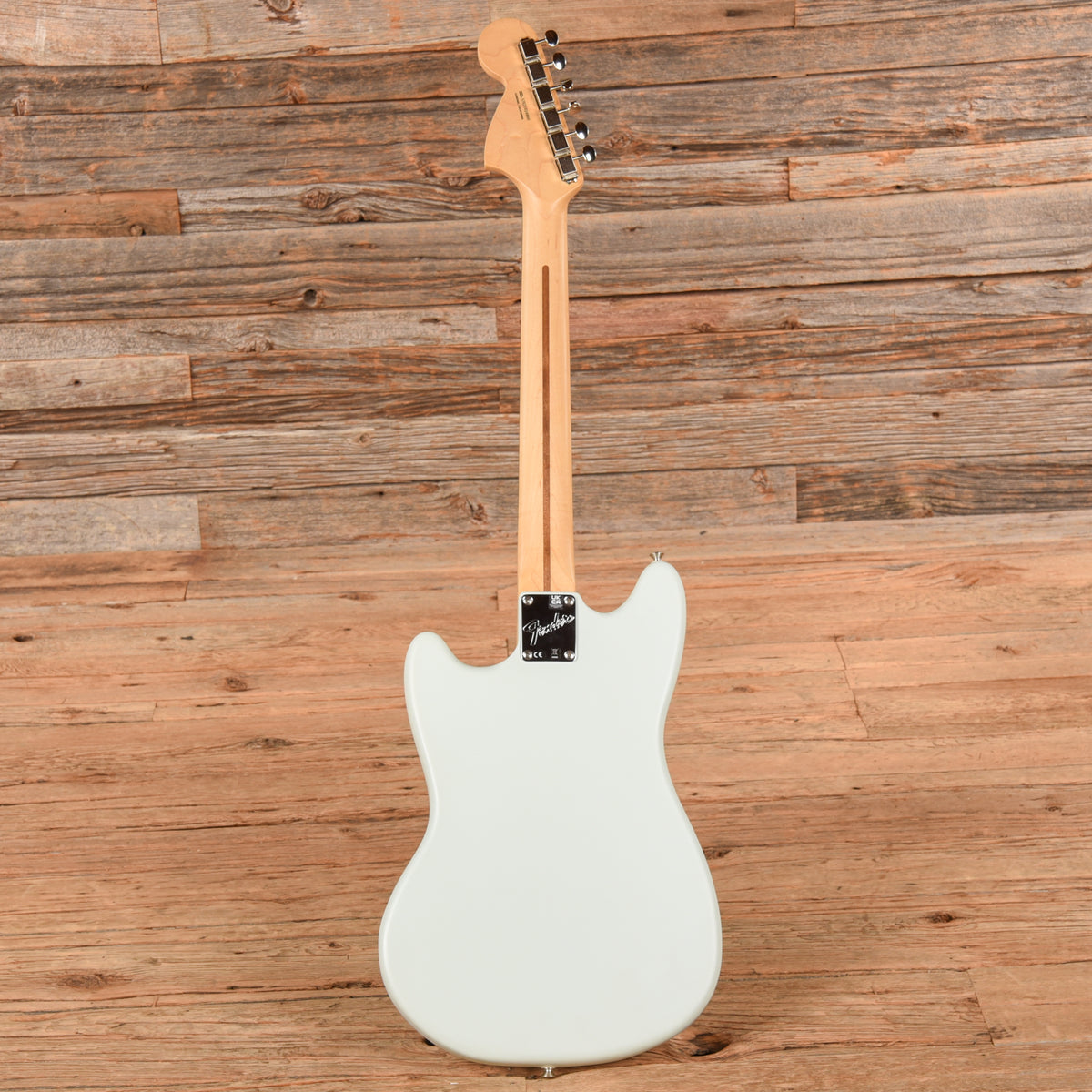 Fender American Performer Mustang Satin Sonic Blue 2022 Electric Guitars / Solid Body