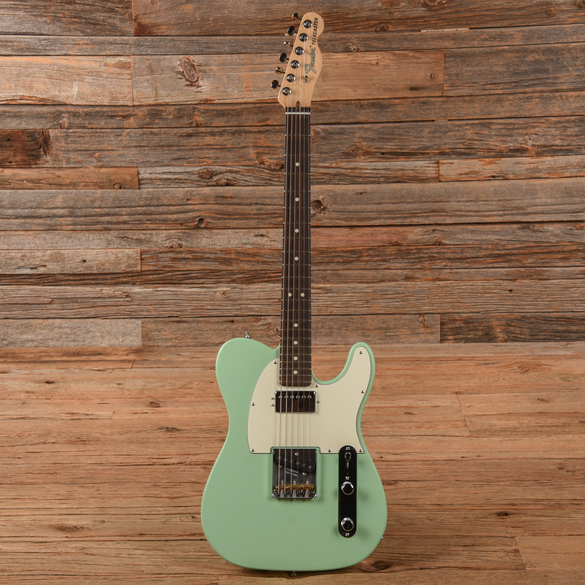 Fender American Performer Telecaster Hum Satin Surf Green 2022 Electric Guitars / Solid Body