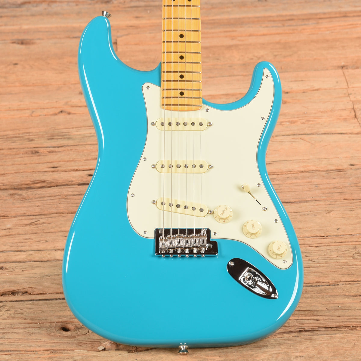 Fender American Professional II Stratocaster Miami Blue 2022 Electric Guitars / Solid Body