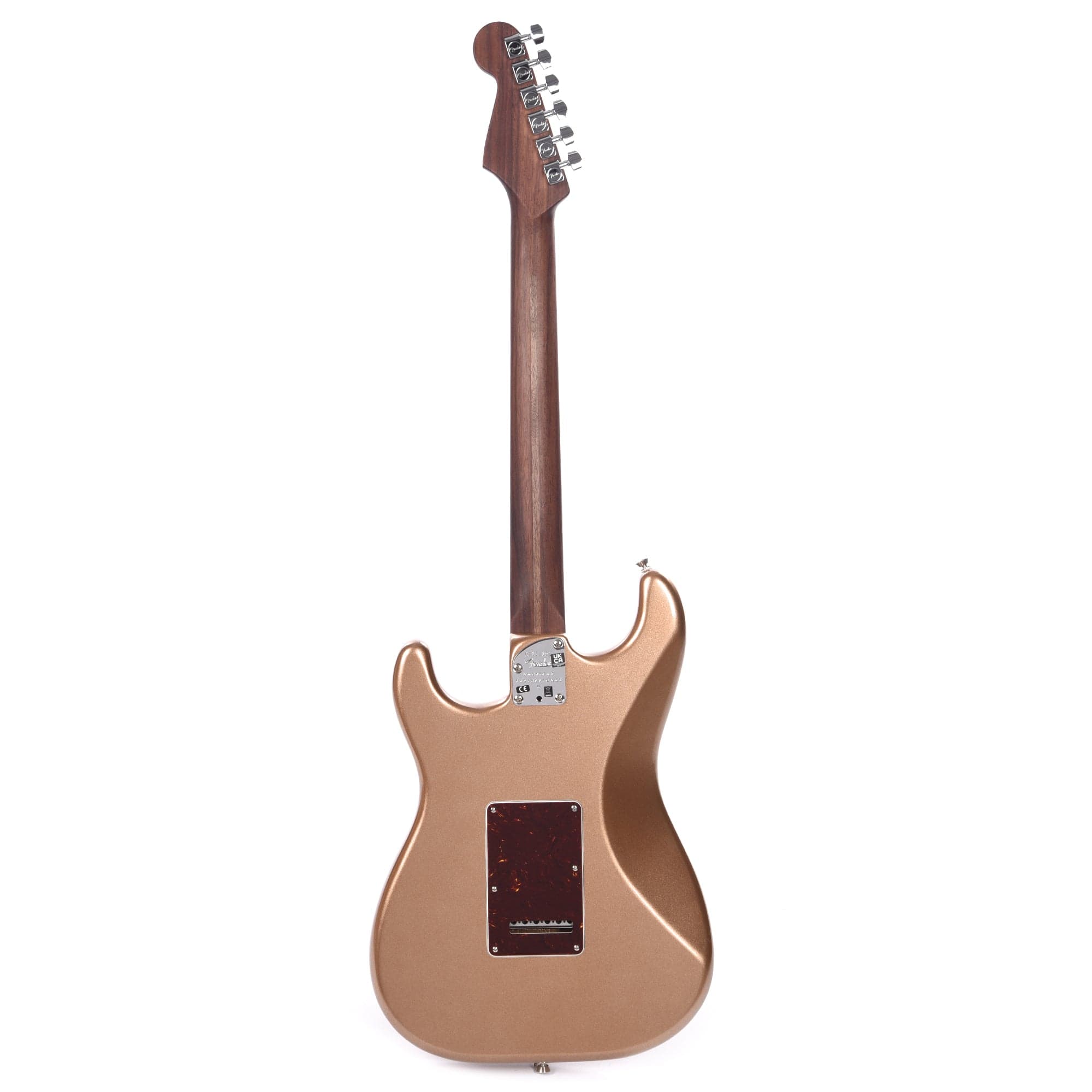 Fender American Professional II Stratocaster Rosewood Neck Firemist Gold w/Custom Shop Fat '50s Pickups Electric Guitars / Solid Body