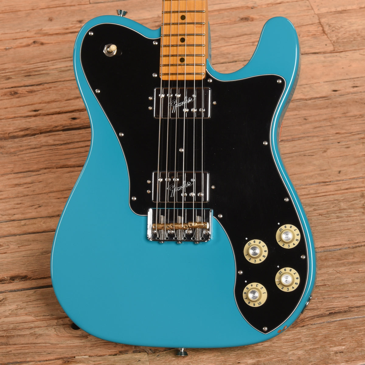Fender American Professional II Telecaster Deluxe Miami Blue 2023 Electric Guitars / Solid Body