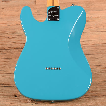 Fender American Professional II Telecaster Deluxe Miami Blue 2023 Electric Guitars / Solid Body