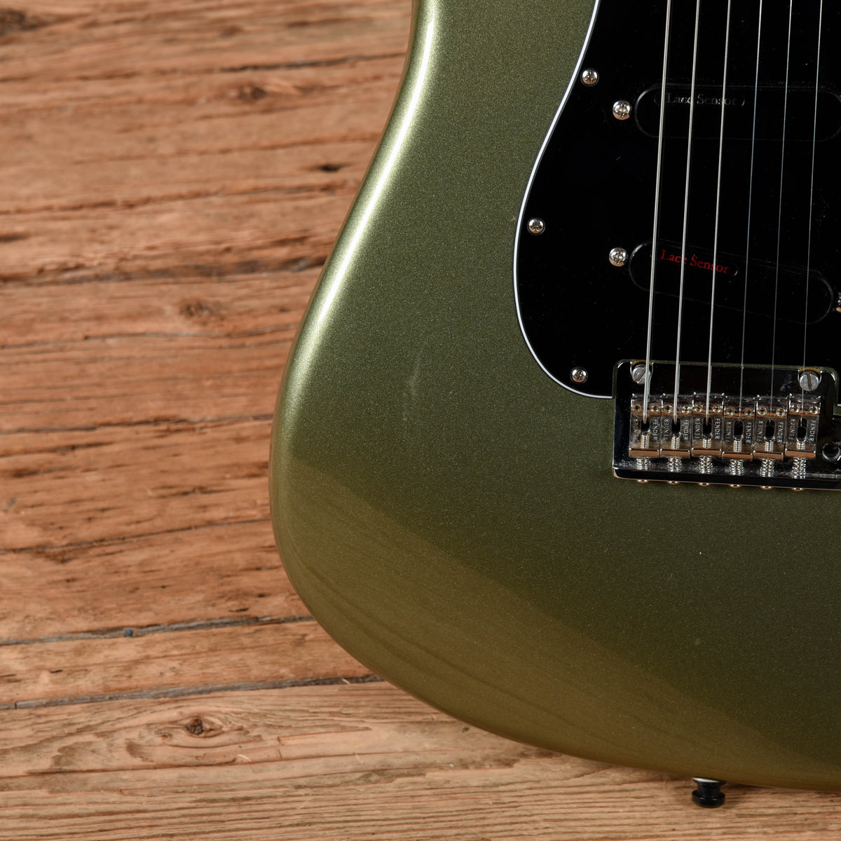 Fender American Professional Stratocaster Neck with American Standard Body Jade Pearl Metallic Electric Guitars / Solid Body