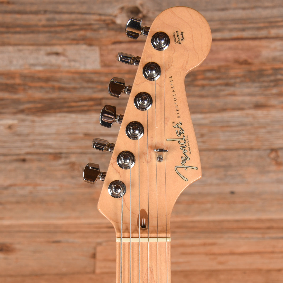 Fender American Series Stratocaster Hardtail Hot Rod Red 2001 Electric Guitars / Solid Body
