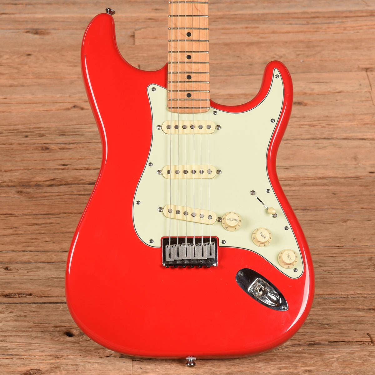 Fender American Series Stratocaster Hardtail Hot Rod Red 2001 Electric Guitars / Solid Body