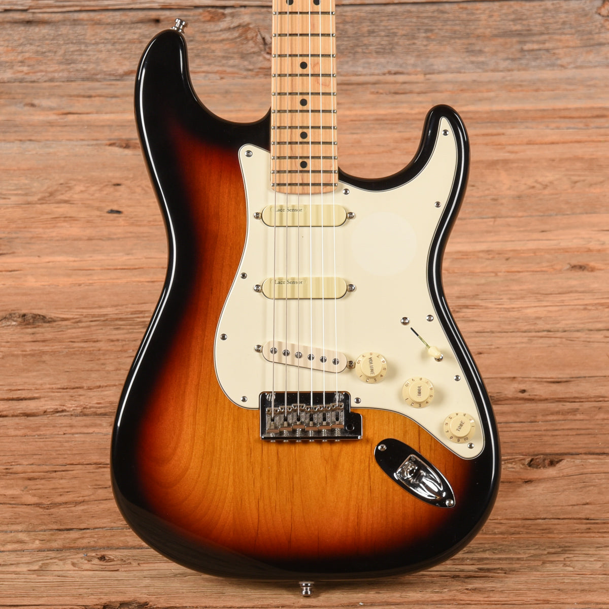 Fender American Series Stratocaster Neck with Unknown Fender Body 3-Color Sunburst Electric Guitars / Solid Body
