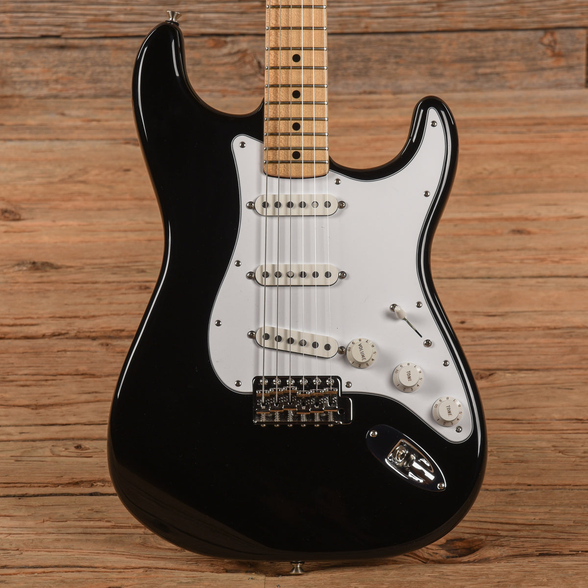 Fender American Special Stratocaster w/ Custom Shop Neck Black Electric Guitars / Solid Body