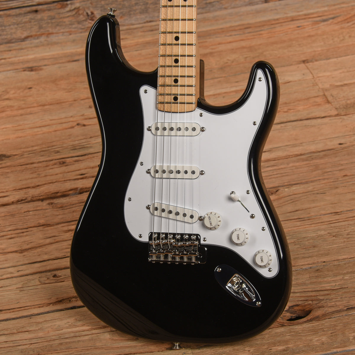 Fender American Special Stratocaster w/ Custom Shop Neck Black Electric Guitars / Solid Body