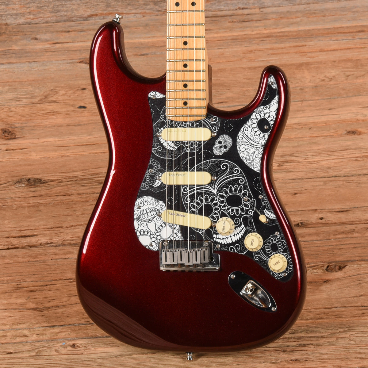 Fender American Standard Stratocaster Neck with American Series Body Bordeaux Metallic Electric Guitars / Solid Body