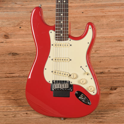Fender American Standard Stratocaster Neck with Unknown Fender Body Fiesta Red Electric Guitars / Solid Body