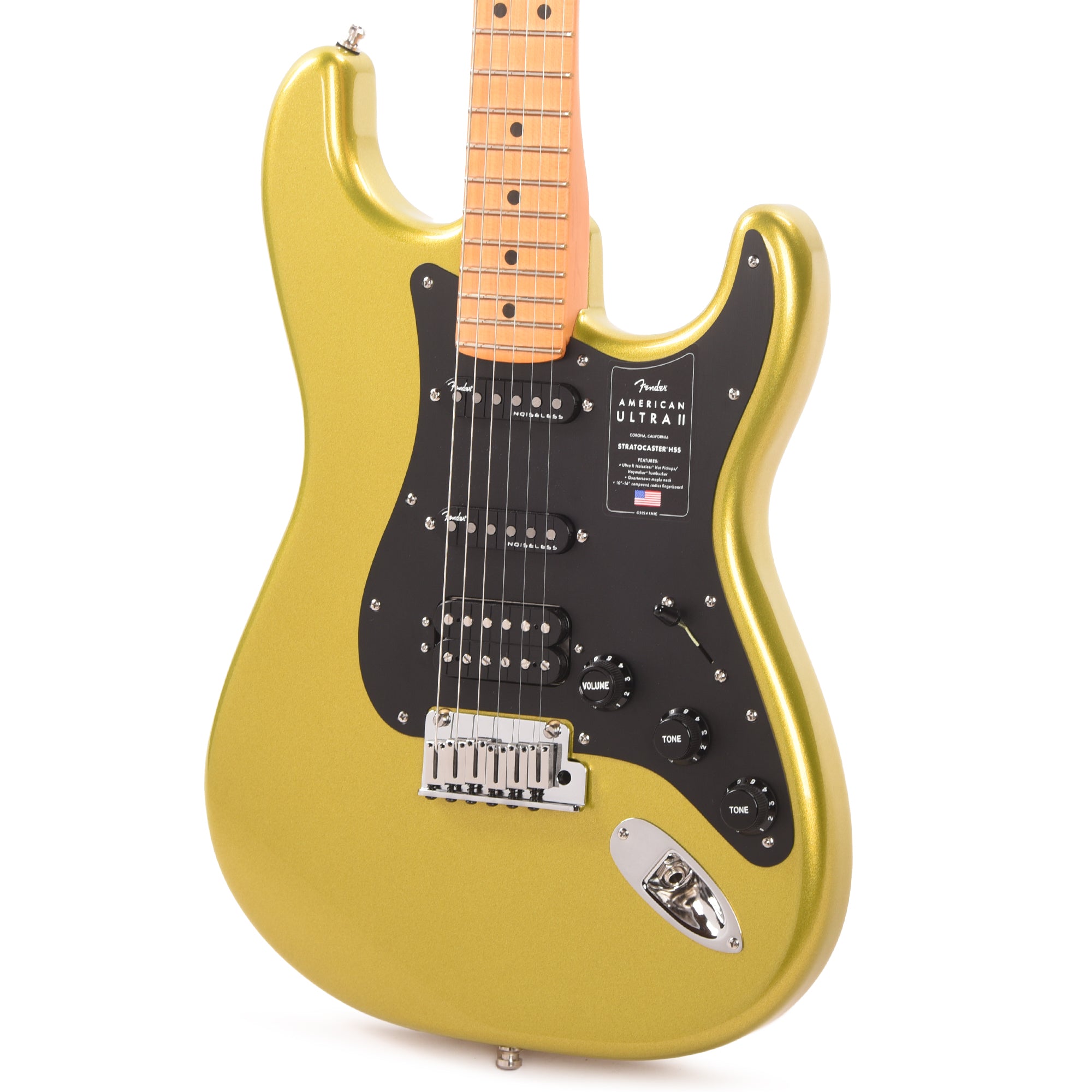 Fender American Ultra II Stratocaster HSS Solar Flare Electric Guitars / Solid Body