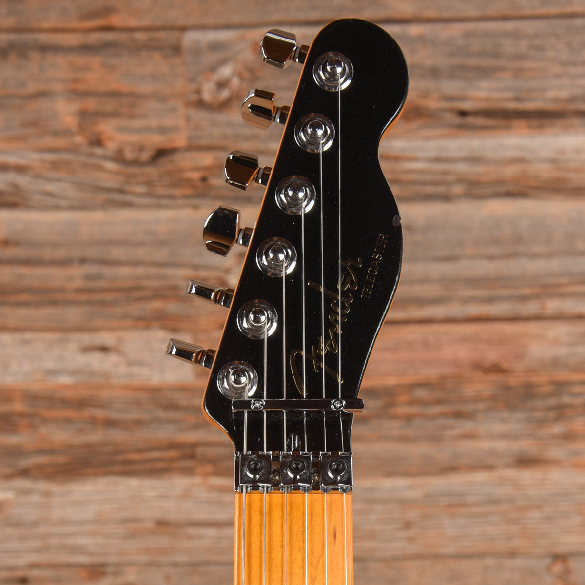 Fender American Ultra Luxe Telecaster Floyd Rose HH Mystic Black 2023 Electric Guitars / Solid Body