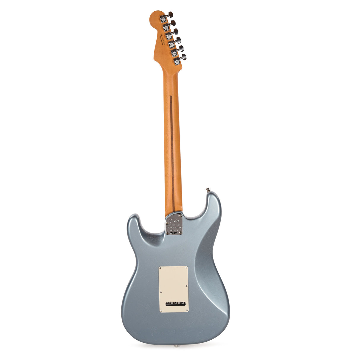 Fender American Ultra Luxe Vintage '60s Stratocaster Ice Blue Metallic Electric Guitars / Solid Body
