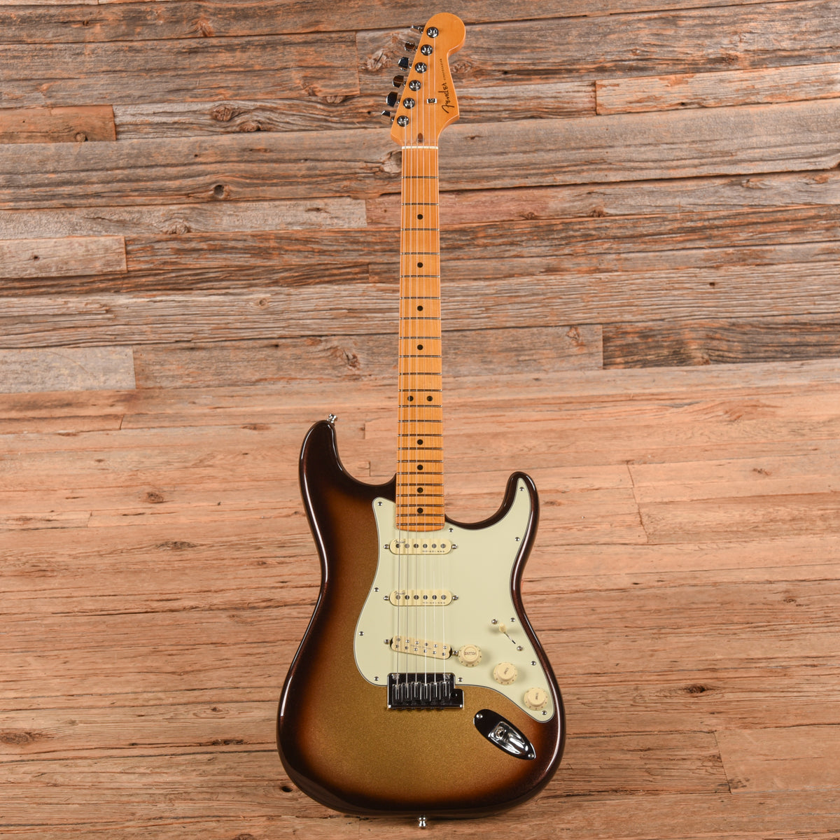 Fender American Ultra Stratocaster Mocha Burst 2019 Electric Guitars / Solid Body