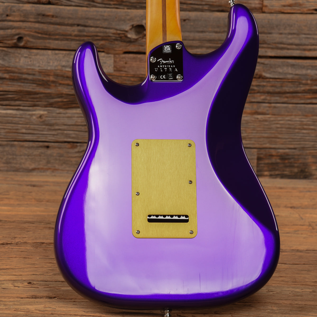 Fender American Ultra Stratocaster Plum Metallic 2022 Electric Guitars / Solid Body