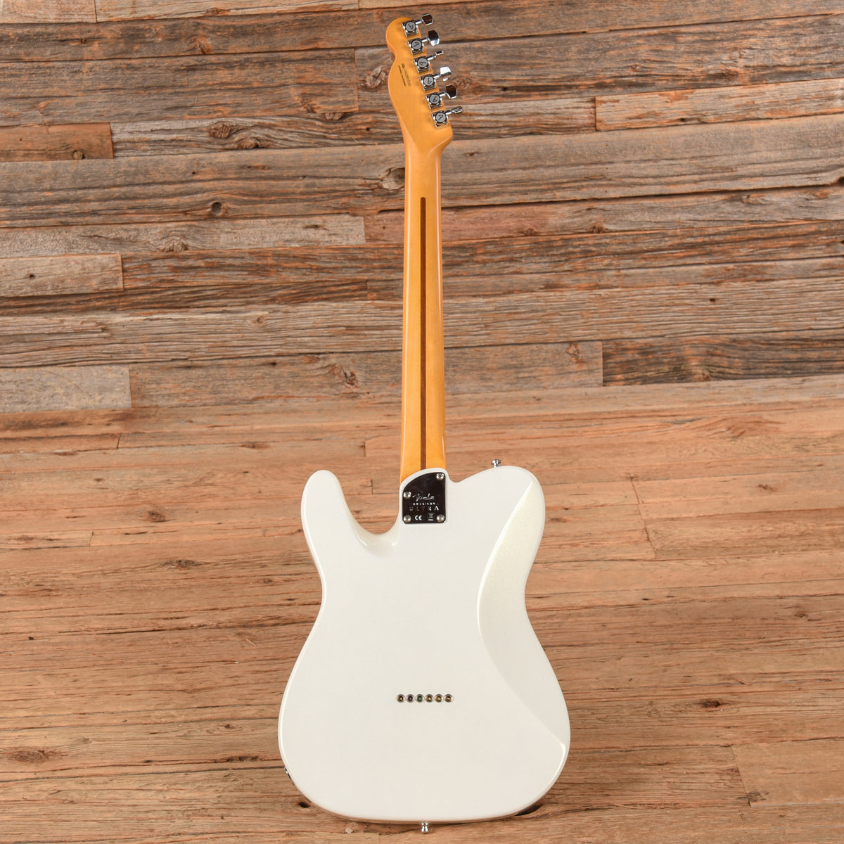 Fender American Ultra Telecaster Arctic Pearl 2022 Electric Guitars / Solid Body