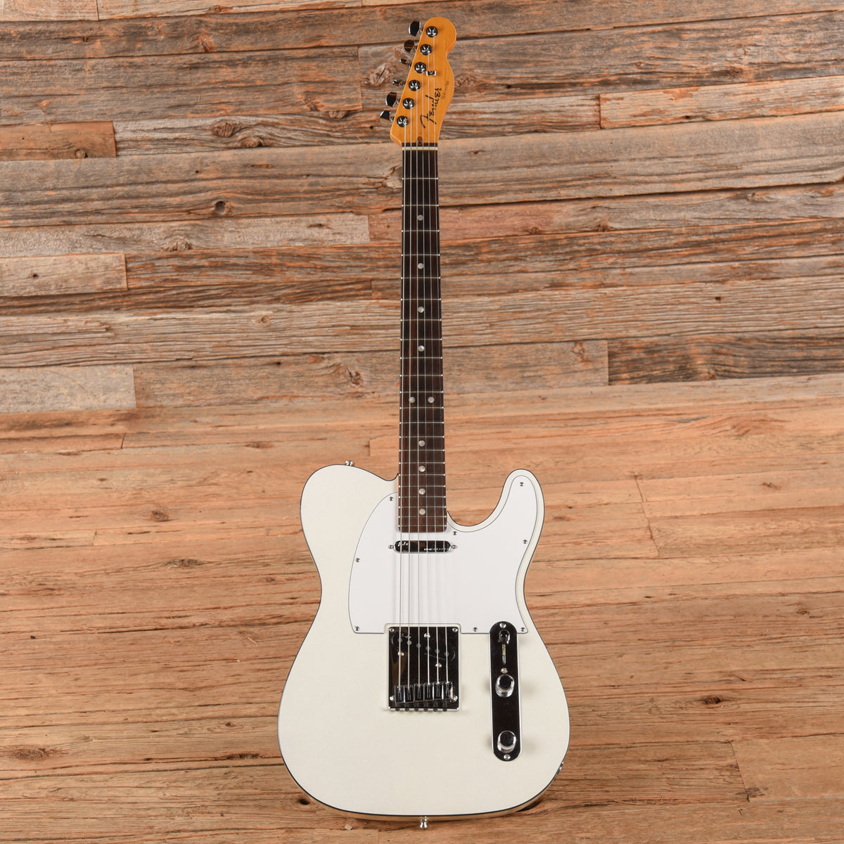 Fender American Ultra Telecaster Arctic Pearl 2022 Electric Guitars / Solid Body