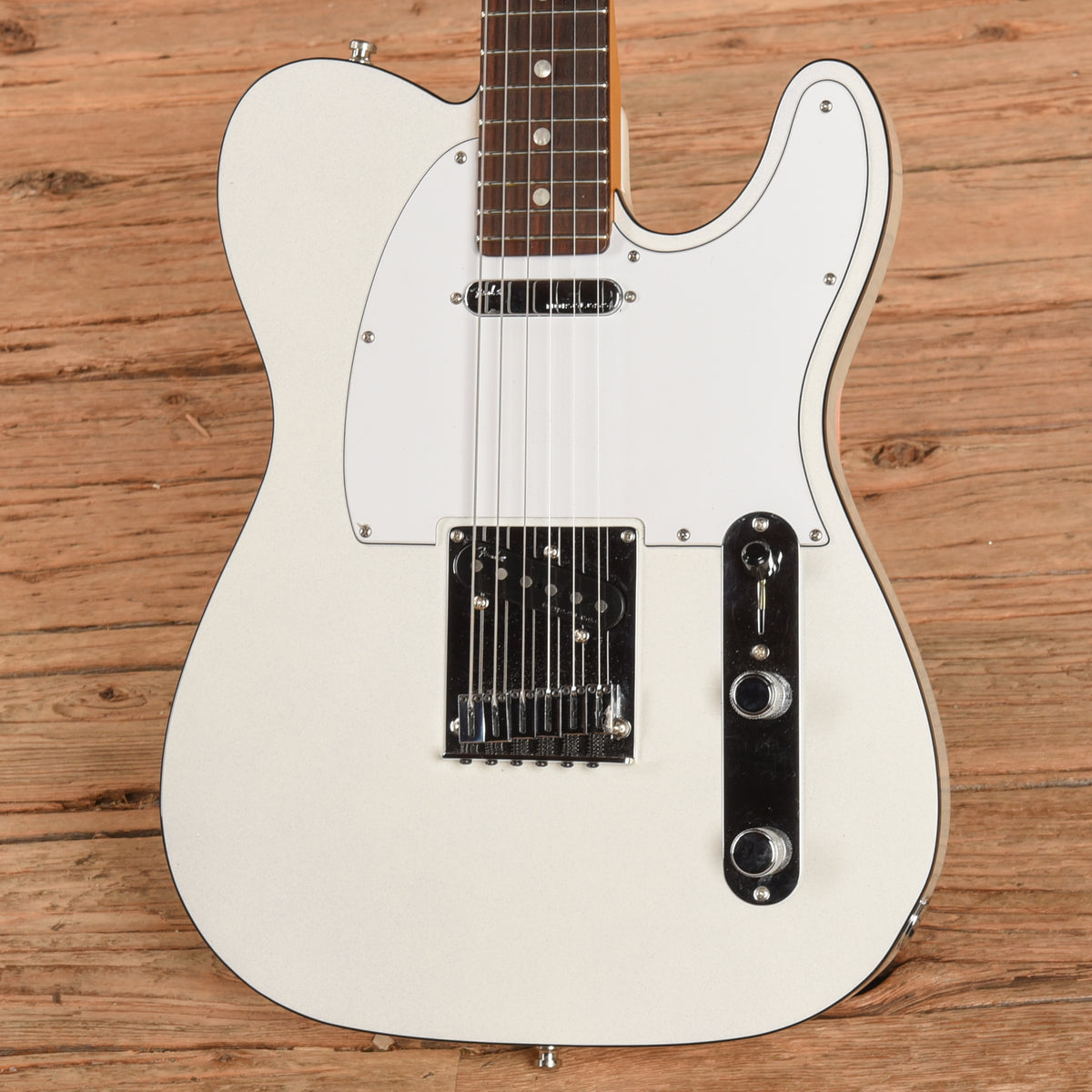 Fender American Ultra Telecaster Arctic Pearl 2022 Electric Guitars / Solid Body