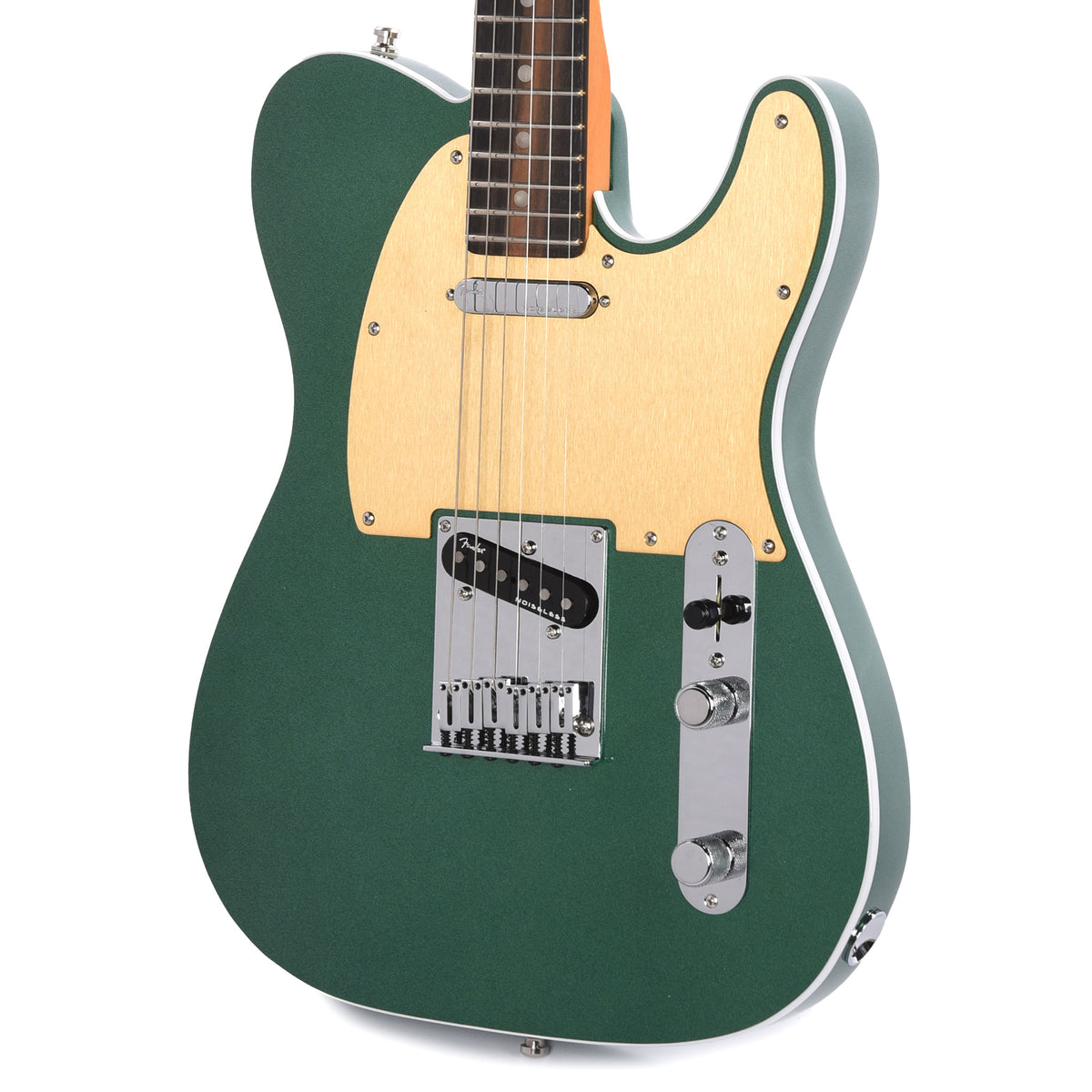 Fender American Ultra Telecaster Mystic Pine w/Ebony Fingerboard & Anodized Gold Pickguard Electric Guitars / Solid Body