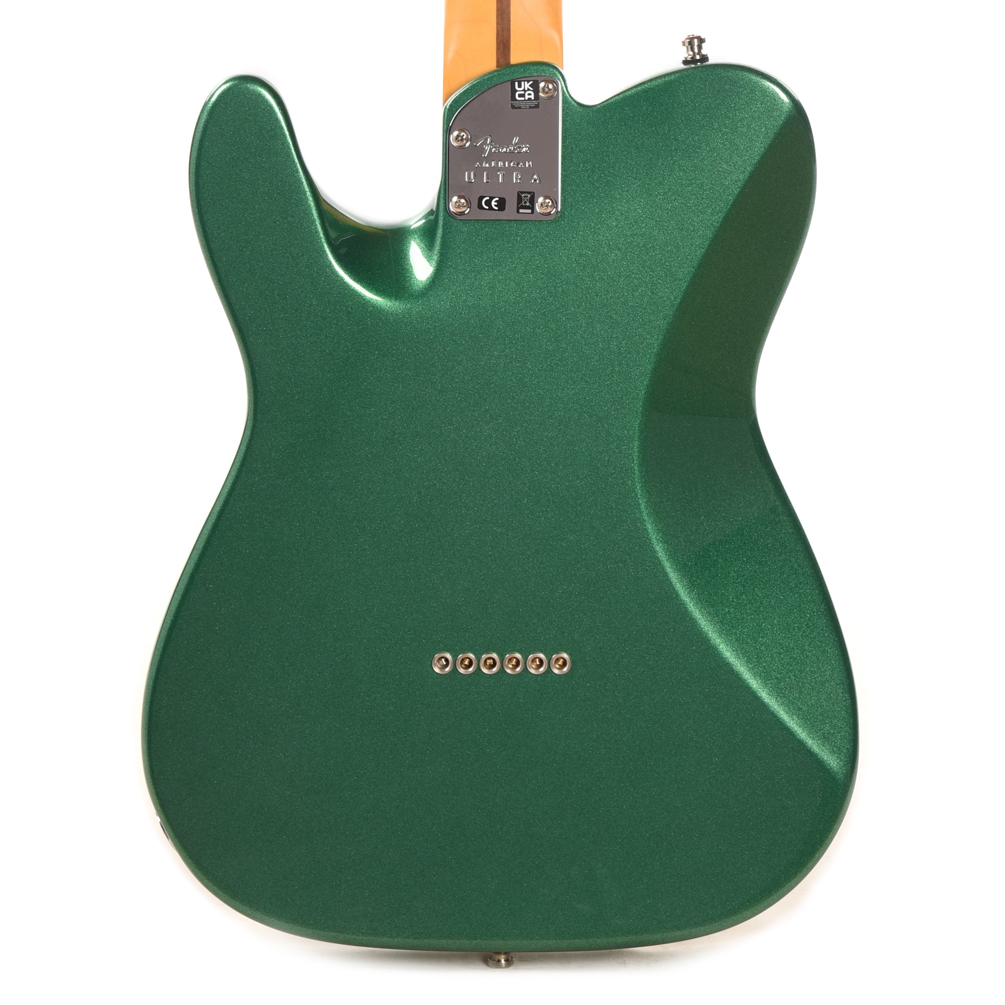 Fender American Ultra Telecaster Mystic Pine w/Ebony Fingerboard & Anodized Gold Pickguard Electric Guitars / Solid Body