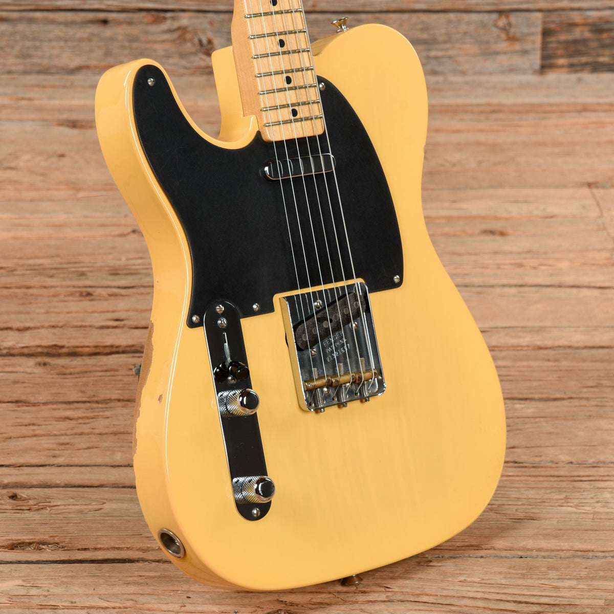 Fender American Vintage 52 Telecaster Butterscotch Blonde 2014 LEFTY Electric Guitars / Solid Body