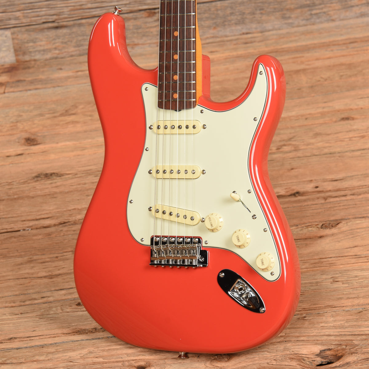 Fender American Vintage II 61 Stratocaster Fiesta Red 2023 Electric Guitars / Solid Body