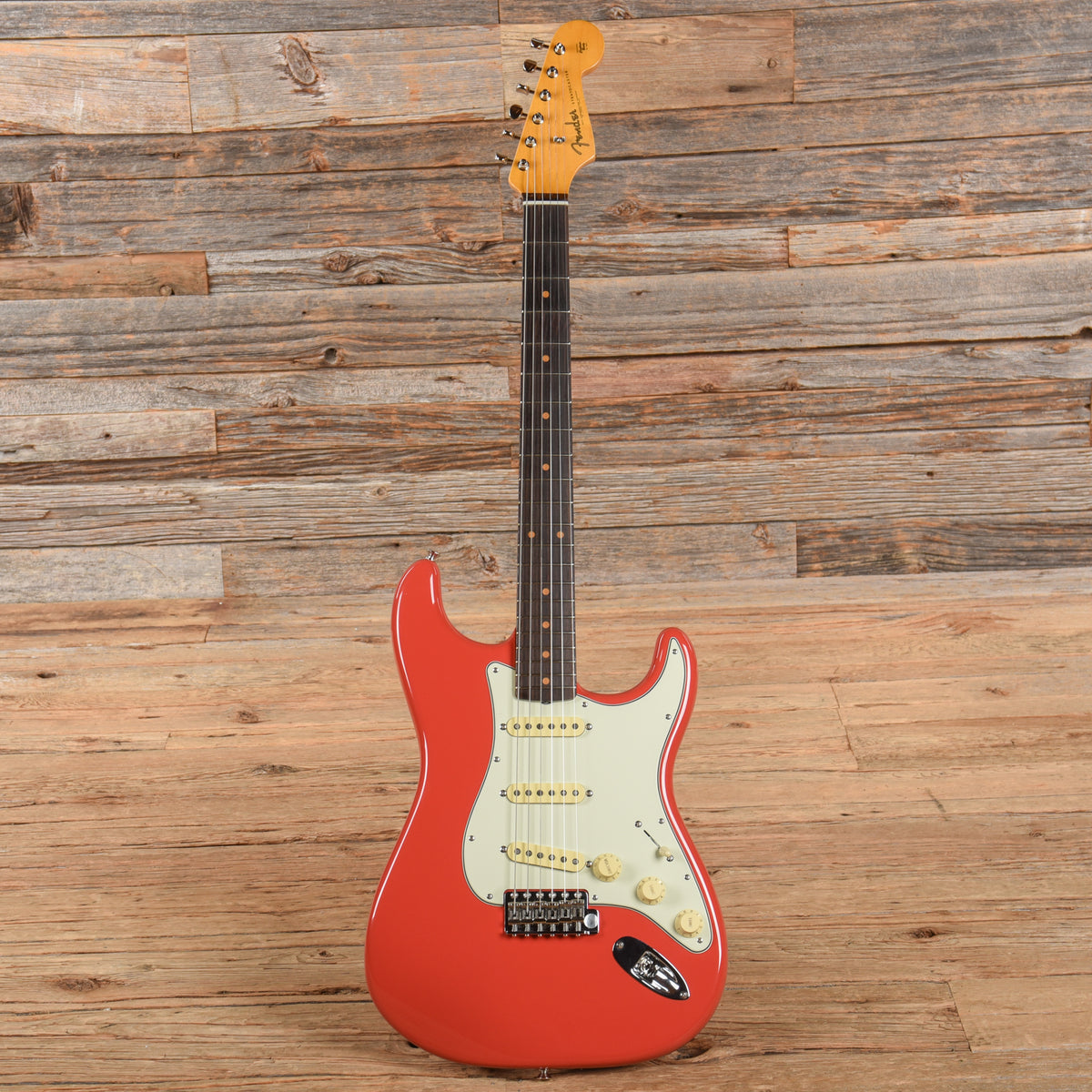 Fender American Vintage II '61 Stratocaster Fiesta Red 2024 Electric Guitars / Solid Body
