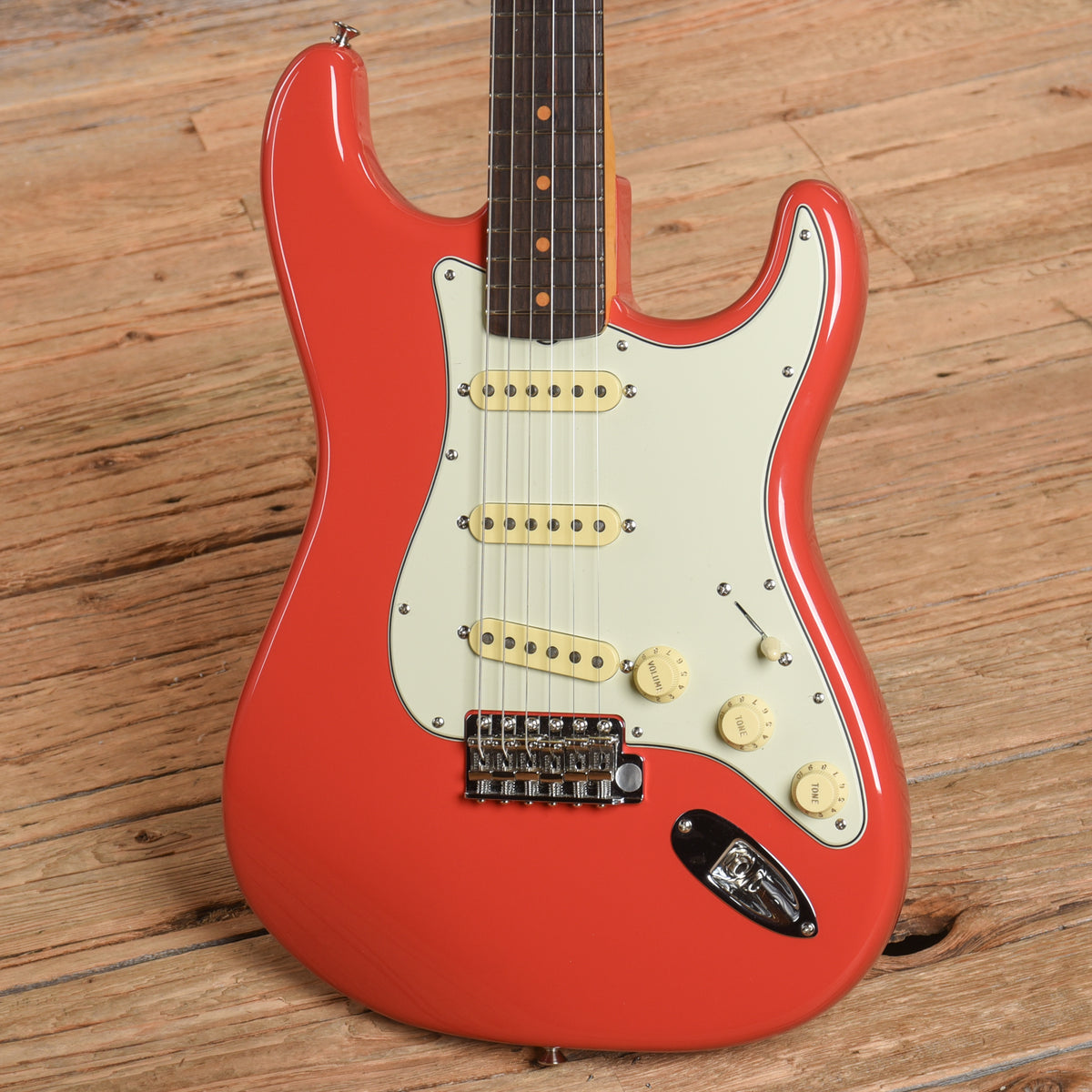 Fender American Vintage II '61 Stratocaster Fiesta Red 2024 Electric Guitars / Solid Body
