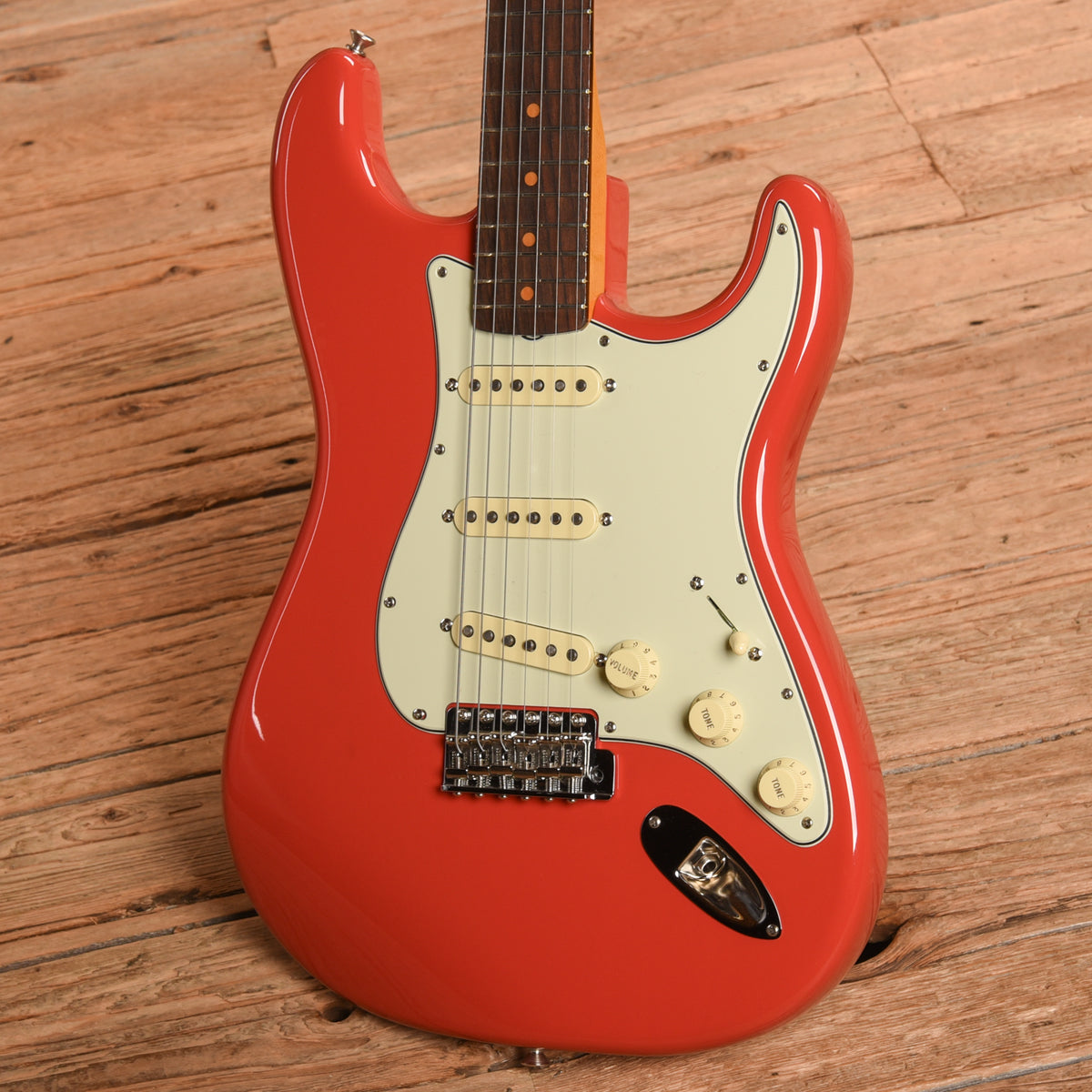 Fender American Vintage II '61 Stratocaster Fiesta Red 2024 Electric Guitars / Solid Body