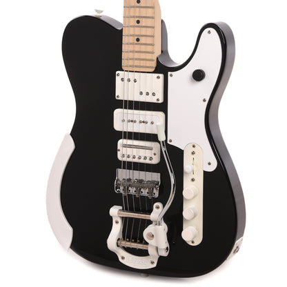 Fender Artist Jack White Triplecaster Black Electric Guitars / Solid Body