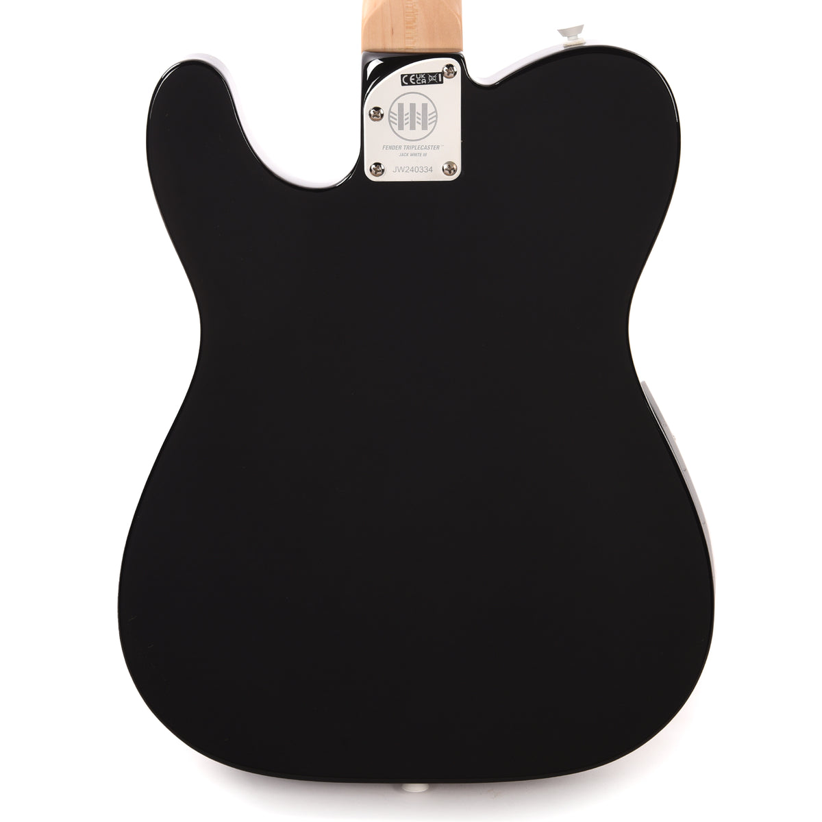 Fender Artist Jack White Triplecaster Black Electric Guitars / Solid Body
