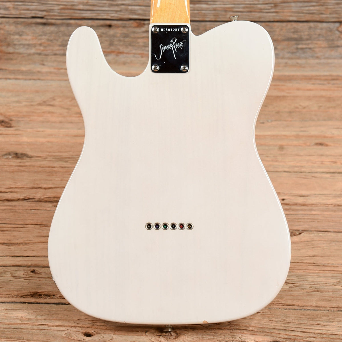Fender Artist Series Jimmy Page Mirror Telecaster White Blonde 2019 Electric Guitars / Solid Body