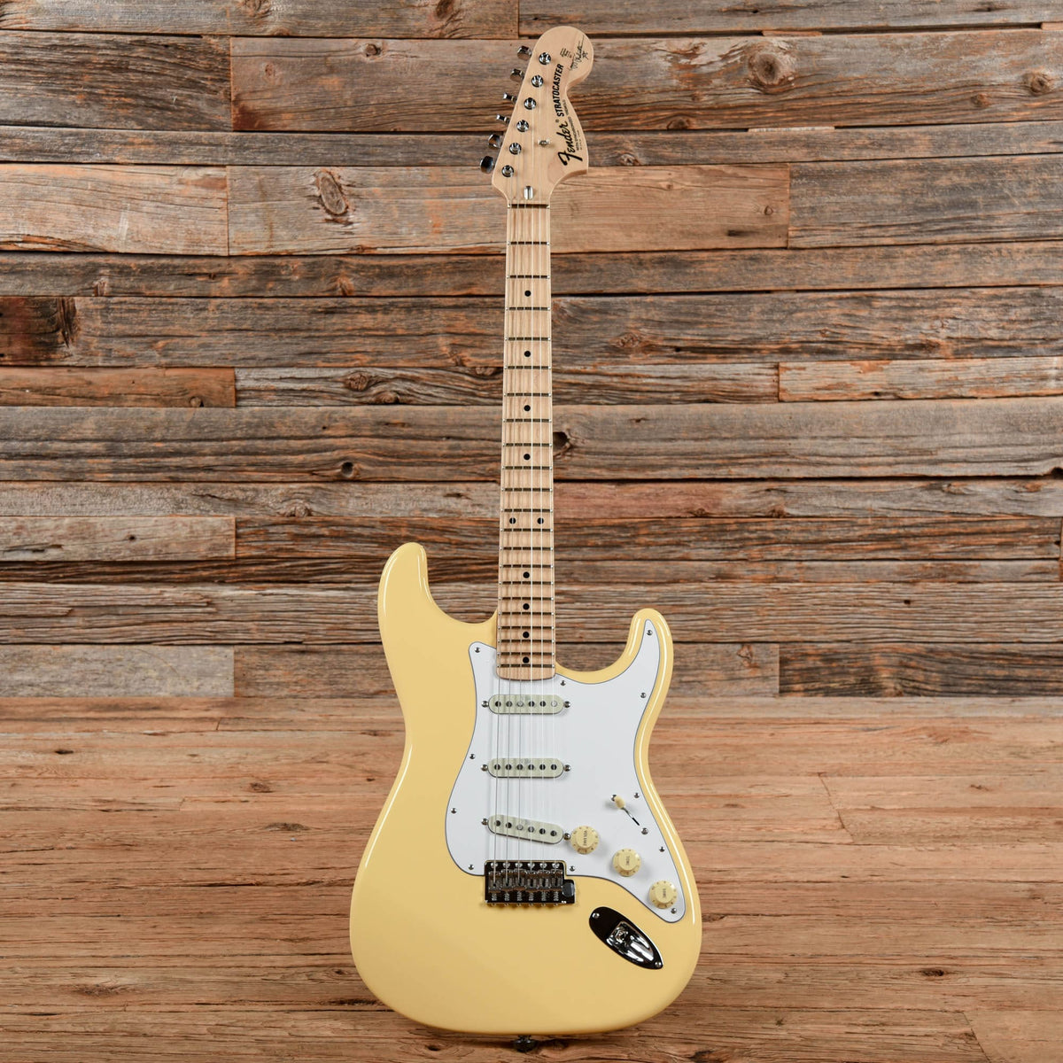 Fender Artist Series Yngwie Malmsteen Signature Stratocaster Vintage White 2020 Electric Guitars / Solid Body