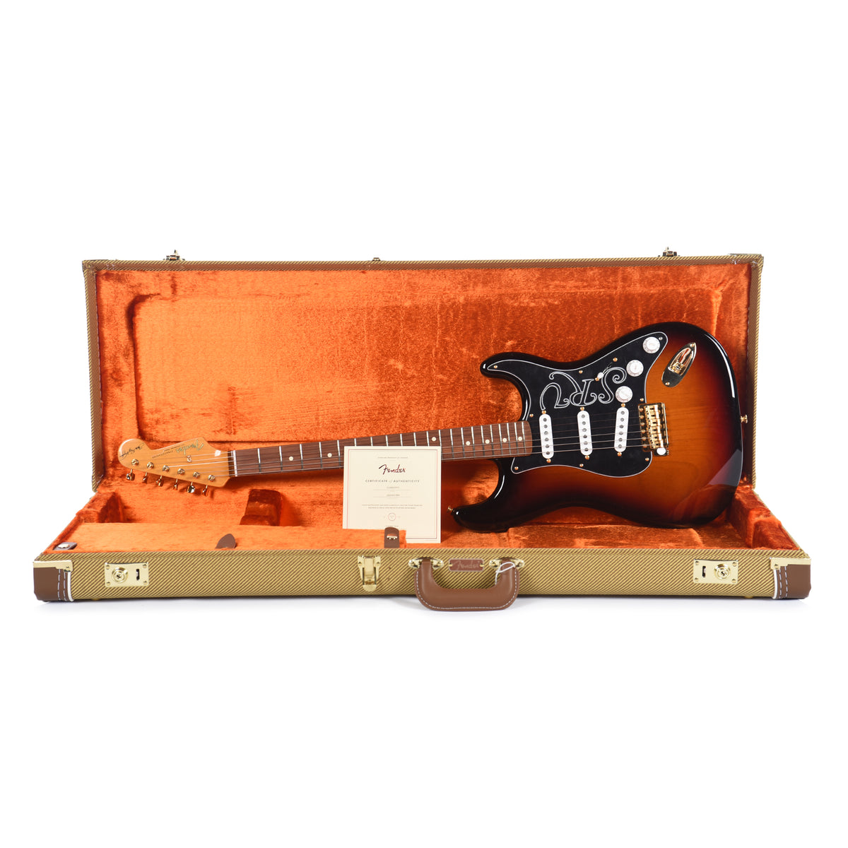 Fender Artist Stevie Ray Vaughan Stratocaster 3-Color Sunburst Electric Guitars / Solid Body