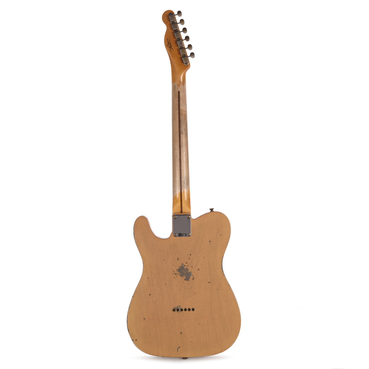 Fender Custom Shop 1952 Telecaster HS "Chicago Special" Relic Dirty Nocaster Blonde w/Duncan Antiquity Electric Guitars / Solid Body